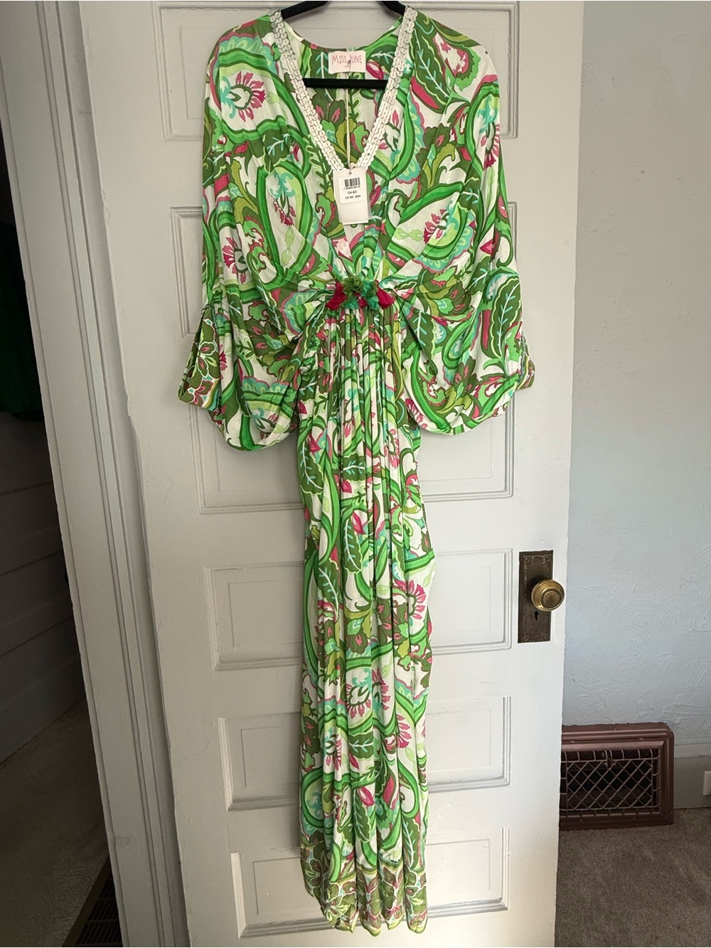 NWT Miss June Paris Floral  Dress size FS